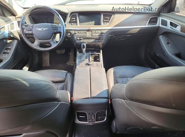 KMHGN4JE4GU134655 2016 HYUNDAI GENESIS Silver Vista del salpicadero