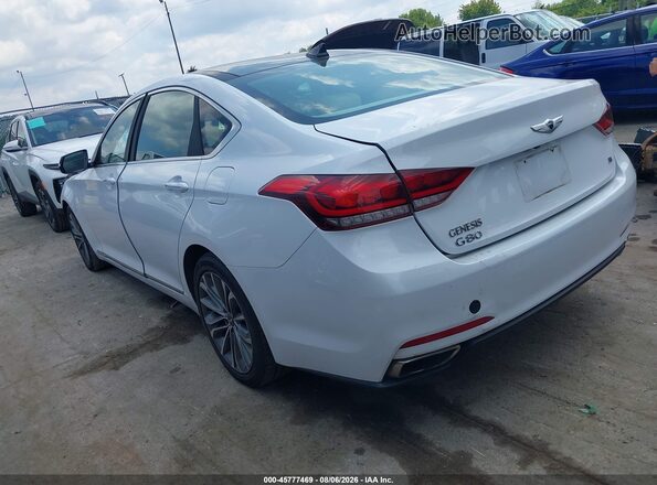 KMHGN4JE7GU110799 2016 HYUNDAI GENESIS White Tył lewy