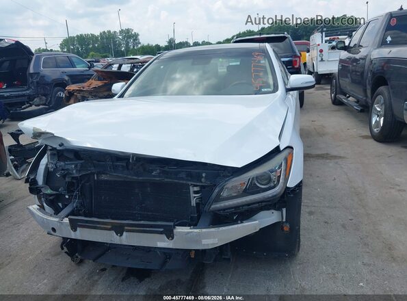 KMHGN4JE7GU110799 2016 HYUNDAI GENESIS White Widok wnętrza z tyłu