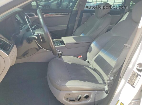 KMHGN4JEXGU133803 2016 HYUNDAI GENESIS Red წინა სალონის ხედი