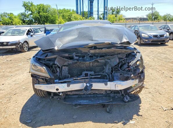 KMHGN4JEXJU215974 2018 GENESIS G80 Black Front view