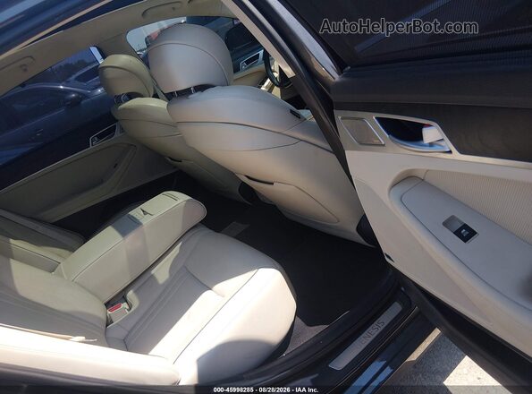 KMHGN4JF2JU266314 2018 GENESIS G80 Gray Вид наклейки з VIN-кодом