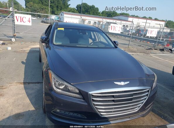 KMHGN4JF7HU204983 2017 GENESIS G80 Синий Вид щитка приборов