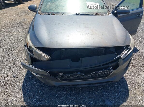KMHH35LE0JU038333 2018 HYUNDAI ELANTRA GT Gray Դիմացի տեսք