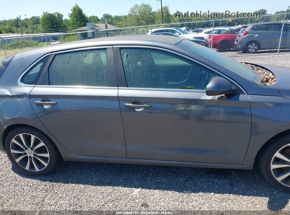 KMHH35LE0JU038333 2018 HYUNDAI ELANTRA GT Gray Սալոնի հետևի տեսք