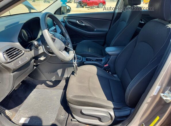 KMHH35LE0LU125085 2020 HYUNDAI ELANTRA Silver Widok wnętrza z przodu