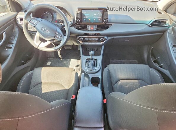 KMHH35LE0LU125085 2020 HYUNDAI ELANTRA Silver Widok deski rozdzielczej