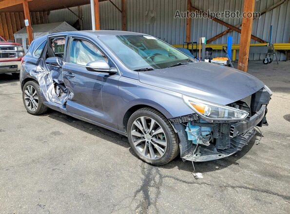 KMHH35LE1JU016082 2018 HYUNDAI ELANTRA Gray Przód prawy
