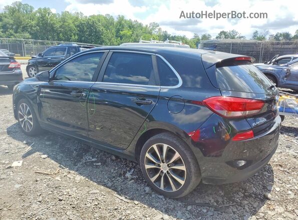 KMHH35LE1JU071583 2018 HYUNDAI ELANTRA Black Rear left