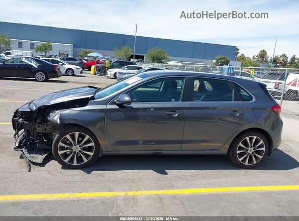 KMHH35LE1JU081272 2018 HYUNDAI ELANTRA GT Gray Vista interior de 360 grados