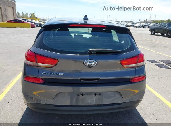 KMHH35LE1JU081272 2018 HYUNDAI ELANTRA GT Gray 