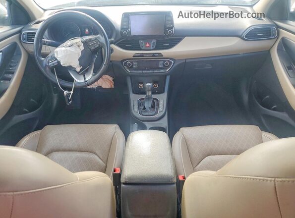 KMHH35LE1KU118516 2019 HYUNDAI ELANTRA White Dashboard view