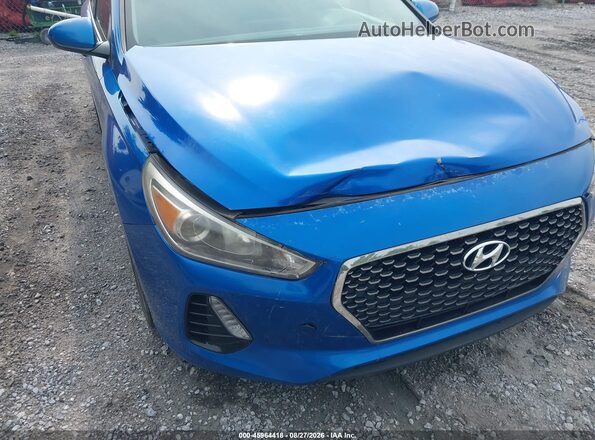 KMHH35LE2JU057496 2018 HYUNDAI ELANTRA GT Blue Դիմացի տեսք