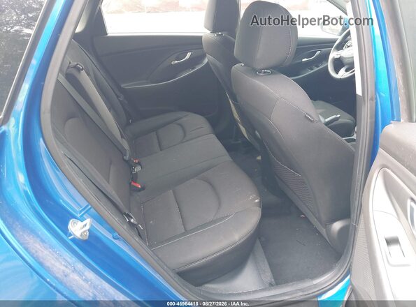KMHH35LE2JU057496 2018 HYUNDAI ELANTRA GT Blue VIN կոդի պիտակի տեսք