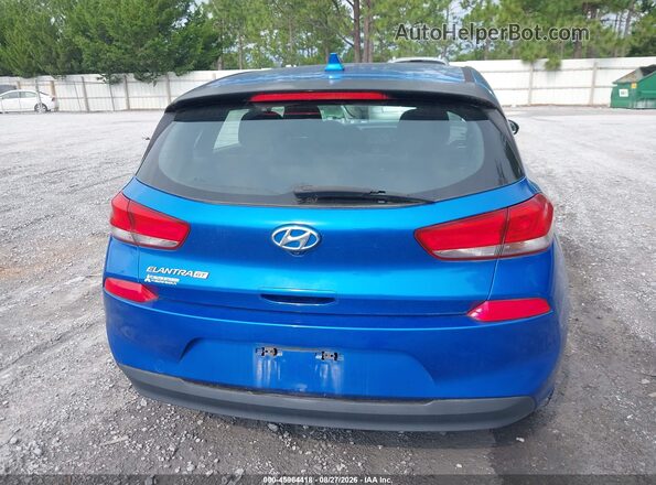 KMHH35LE2JU057496 2018 HYUNDAI ELANTRA GT Blue 