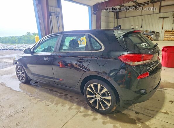 KMHH35LE2JU078784 2018 HYUNDAI ELANTRA Black Tył lewy