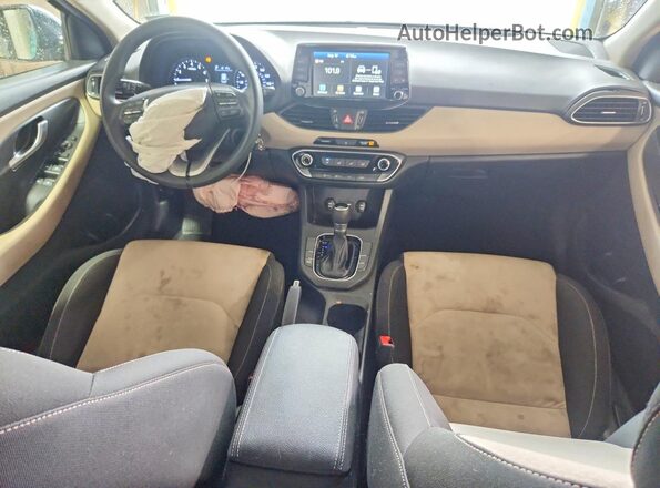 KMHH35LE2JU078784 2018 HYUNDAI ELANTRA Black Widok deski rozdzielczej
