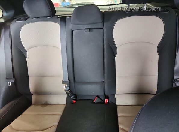 KMHH35LE2JU078784 2018 HYUNDAI ELANTRA Black Widok tylnych siedzeń
