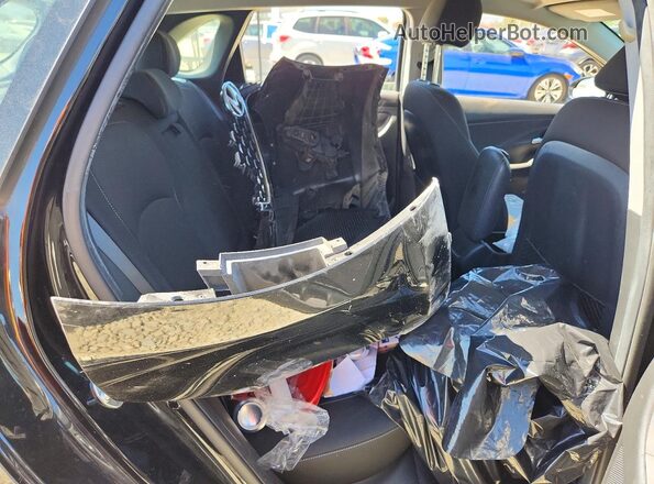 KMHH35LE2LU142115 2020 HYUNDAI ELANTRA Black Հետևի նստատեղերի տեսք