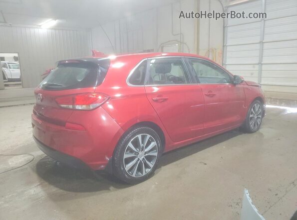 KMHH35LE3JU011725 2018 HYUNDAI ELANTRA Красный Задняя правая четверть