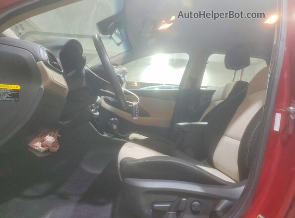 KMHH35LE3JU011725 2018 HYUNDAI ELANTRA Красный Вид салона спереди