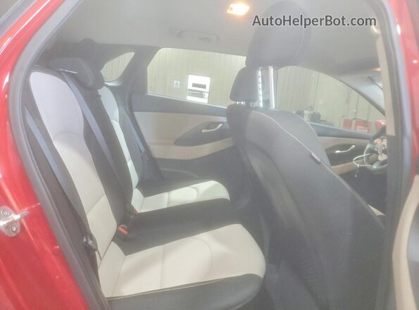 KMHH35LE3JU011725 2018 HYUNDAI ELANTRA Красный Вид задней части салона