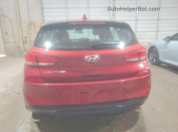 KMHH35LE3JU011725 2018 HYUNDAI ELANTRA Красный Вид сзади