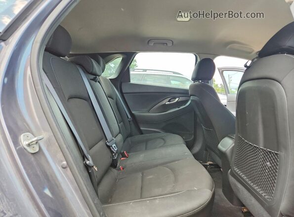 KMHH35LE3JU075148 2018 HYUNDAI ELANTRA Gray Սալոնի հետևի տեսք