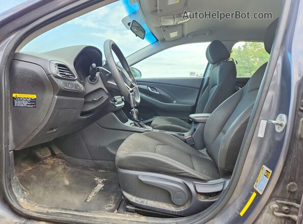 KMHH35LE3JU075148 2018 HYUNDAI ELANTRA Gray Առջևի վահանակի տեսք