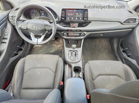 KMHH35LE3JU075148 2018 HYUNDAI ELANTRA Gray Սարքավորումների վահանակի տեսք