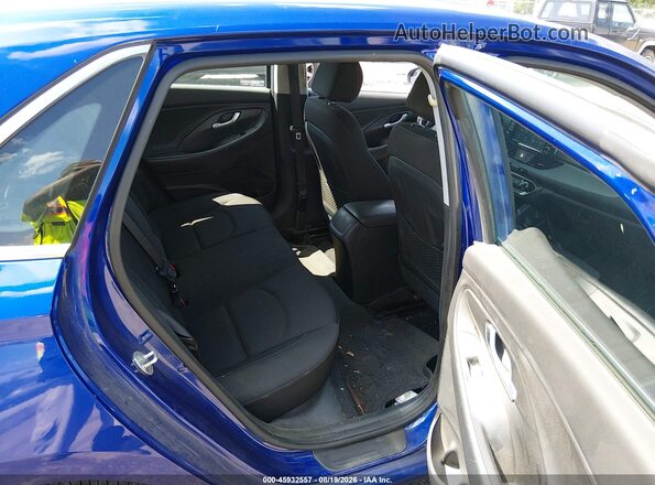 KMHH35LE3KU099256 2019 HYUNDAI ELANTRA GT Blue Вид наклейки з VIN-кодом