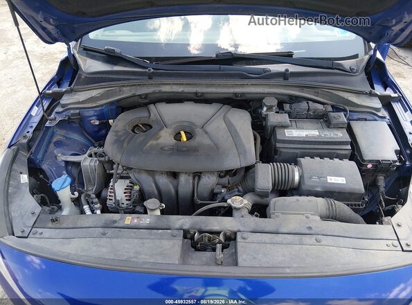 KMHH35LE3KU099256 2019 HYUNDAI ELANTRA GT Blue Вид ззаду