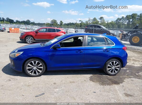 KMHH35LE3KU099256 2019 HYUNDAI ELANTRA GT Blue Панорамний вид салону 360°