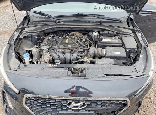 KMHH35LE3KU117092 2019 HYUNDAI ELANTRA Black Вид задньої частини салону