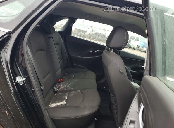 KMHH35LE3KU117092 2019 HYUNDAI ELANTRA Black Вид задніх сидінь