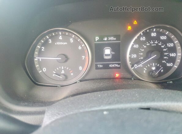 KMHH35LE3LU125078 2020 HYUNDAI ELANTRA Silver ხელსაწყოთა პანელის ხედი