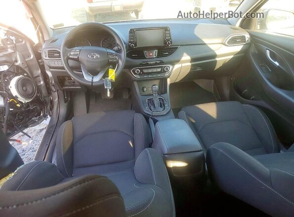 KMHH35LE3LU125078 2020 HYUNDAI ELANTRA Silver წინა პანელის ხედი