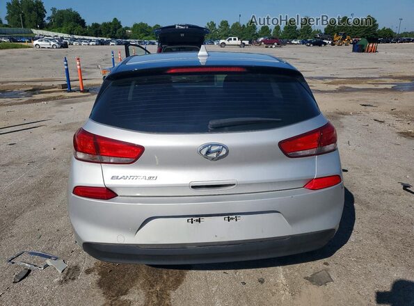 KMHH35LE4JU014262 2018 HYUNDAI ELANTRA Silver უკანა ხედი