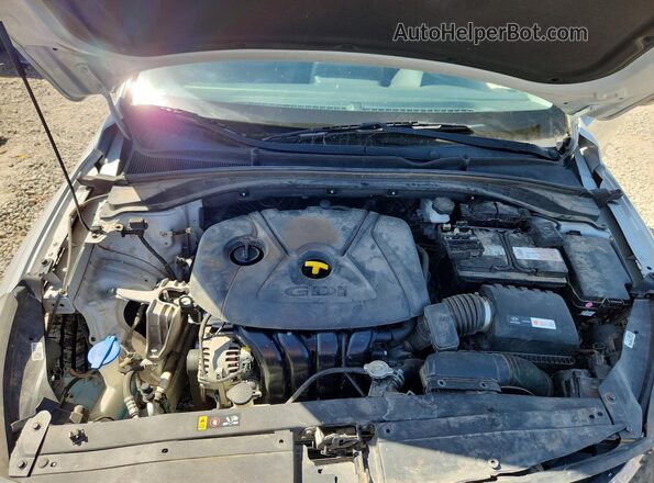 KMHH35LE4JU049979 2018 HYUNDAI ELANTRA Серебряный Вид задней части салона