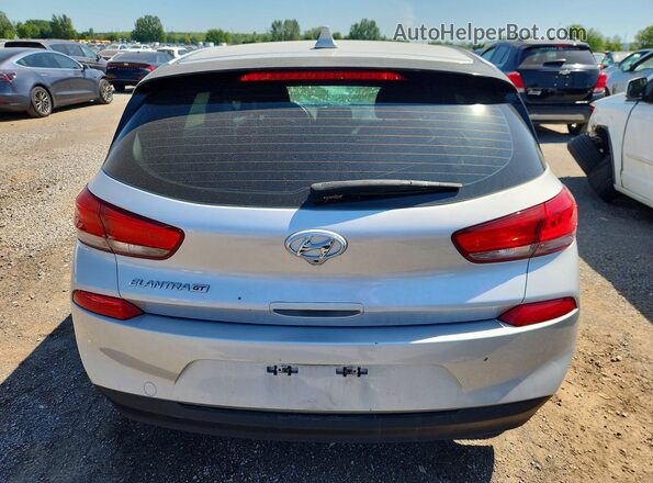 KMHH35LE4JU056754 2018 HYUNDAI ELANTRA Серебряный Вид сзади