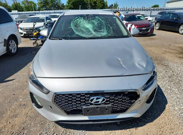 KMHH35LE4JU056754 2018 HYUNDAI ELANTRA Серебряный Вид спереди