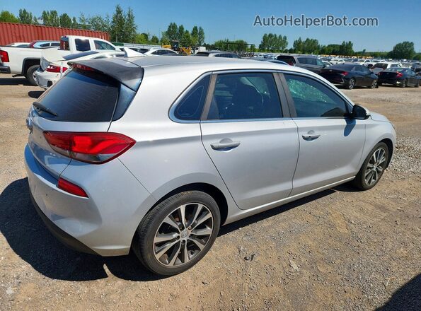 KMHH35LE4JU056754 2018 HYUNDAI ELANTRA Серебряный Задняя правая четверть