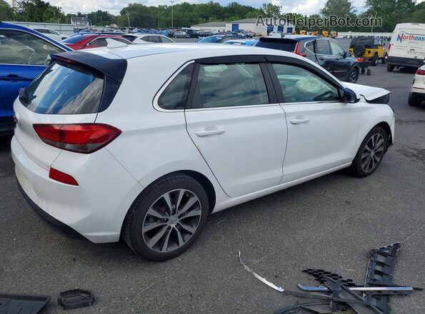 KMHH35LE4JU067298 2018 HYUNDAI ELANTRA Белый Задняя правая четверть