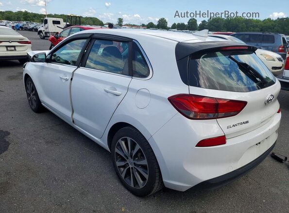 KMHH35LE4JU067298 2018 HYUNDAI ELANTRA Белый Задняя левая четверть