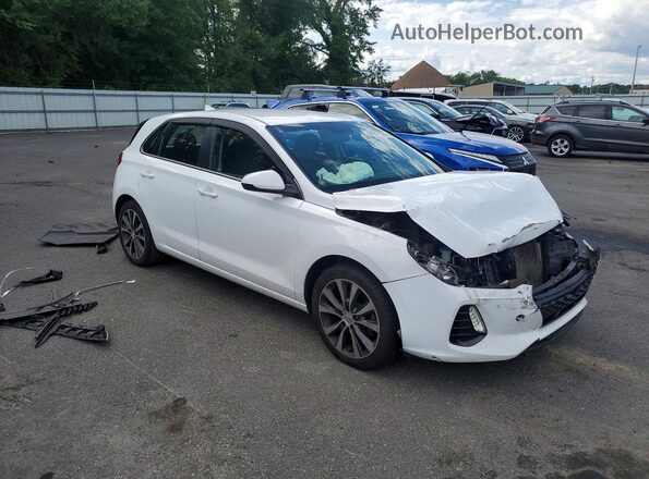 KMHH35LE4JU067298 2018 HYUNDAI ELANTRA Белый Передняя правая четверть