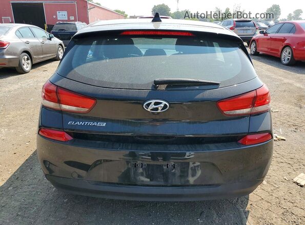 KMHH35LE5JU006140 2018 HYUNDAI ELANTRA Black Հետևի տեսք