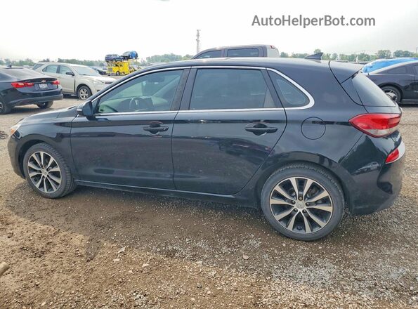 KMHH35LE5JU035122 2018 HYUNDAI ELANTRA Black Tył lewy