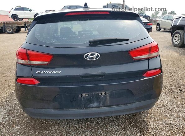 KMHH35LE5JU035122 2018 HYUNDAI ELANTRA Black Widok z tyłu