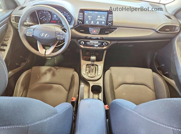 KMHH35LE5JU077189 2018 HYUNDAI ELANTRA Gray Առջևի վահանակի տեսք