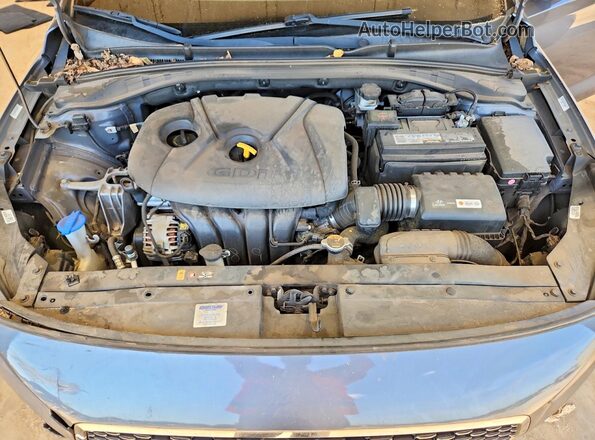 KMHH35LE5JU077189 2018 HYUNDAI ELANTRA Gray Շարժիչի բաժամունքի տեսք